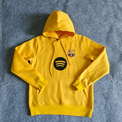 Barcelona - Hoodie Winter Fleece- Football Kapuzenpullover Paradise Edition
