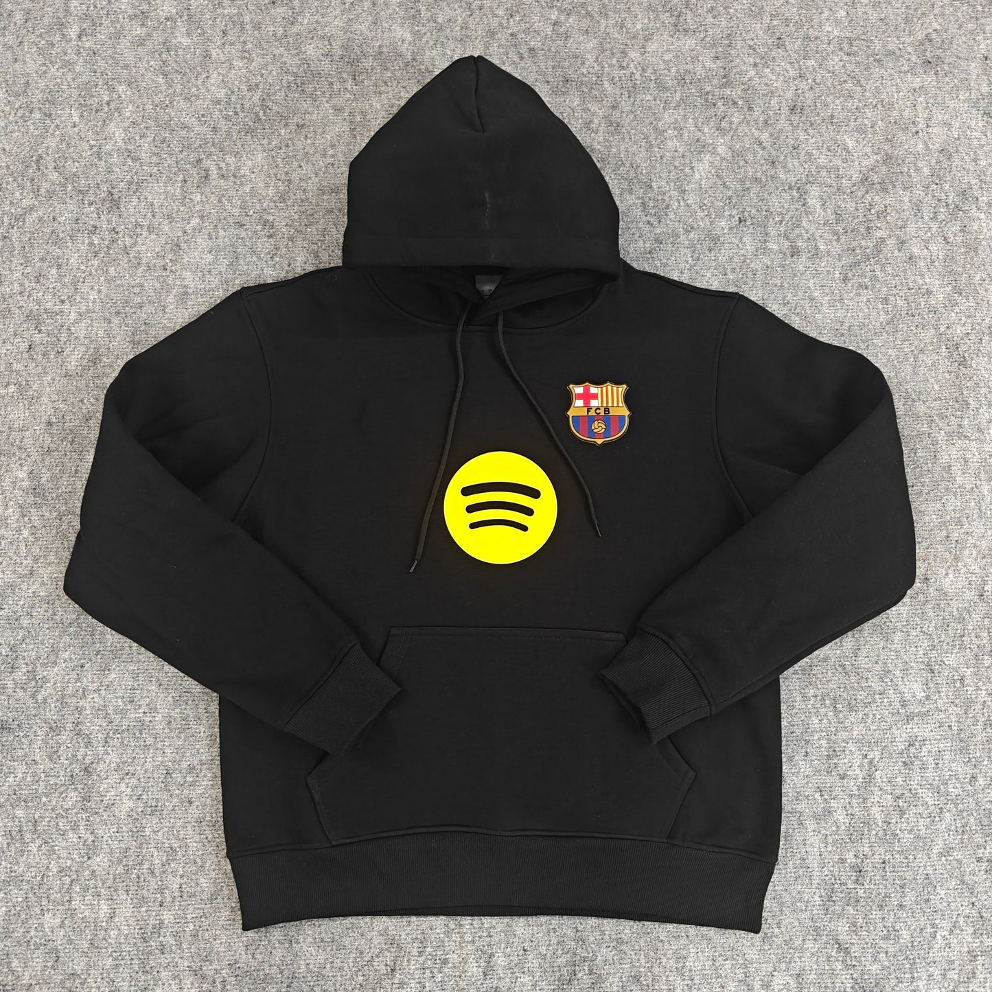 Barcelona - Hoodie Winter Fleece- Football Kapuzenpullover Paradise Edition
