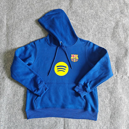 Barcelona - Hoodie Winter Fleece- Football Kapuzenpullover Paradise Edition