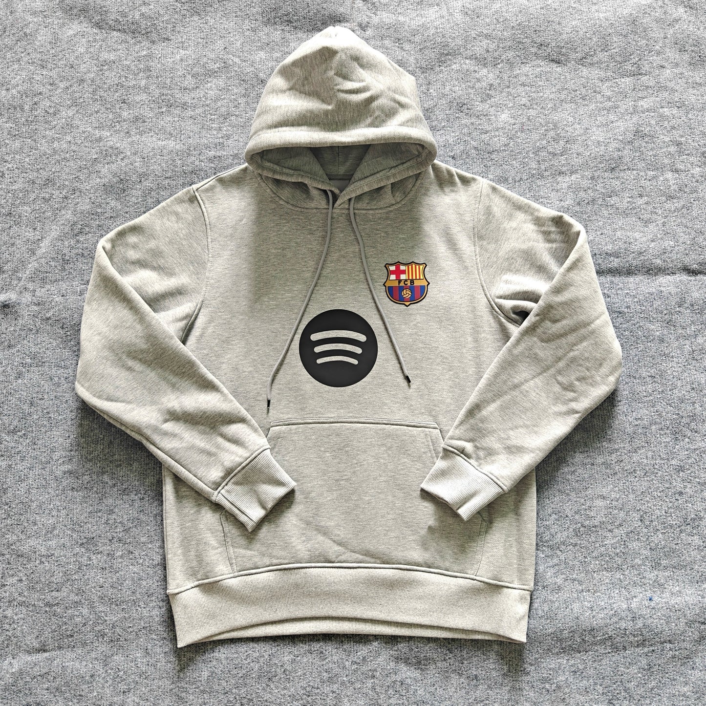 Barcelona - Hoodie Winter Fleece- Football Kapuzenpullover Paradise Edition