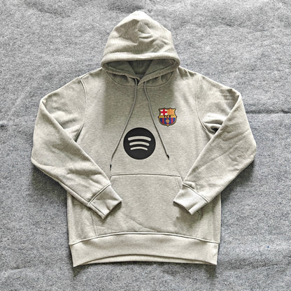 Barcelona - Hoodie Winter Fleece- Football Kapuzenpullover Paradise Edition