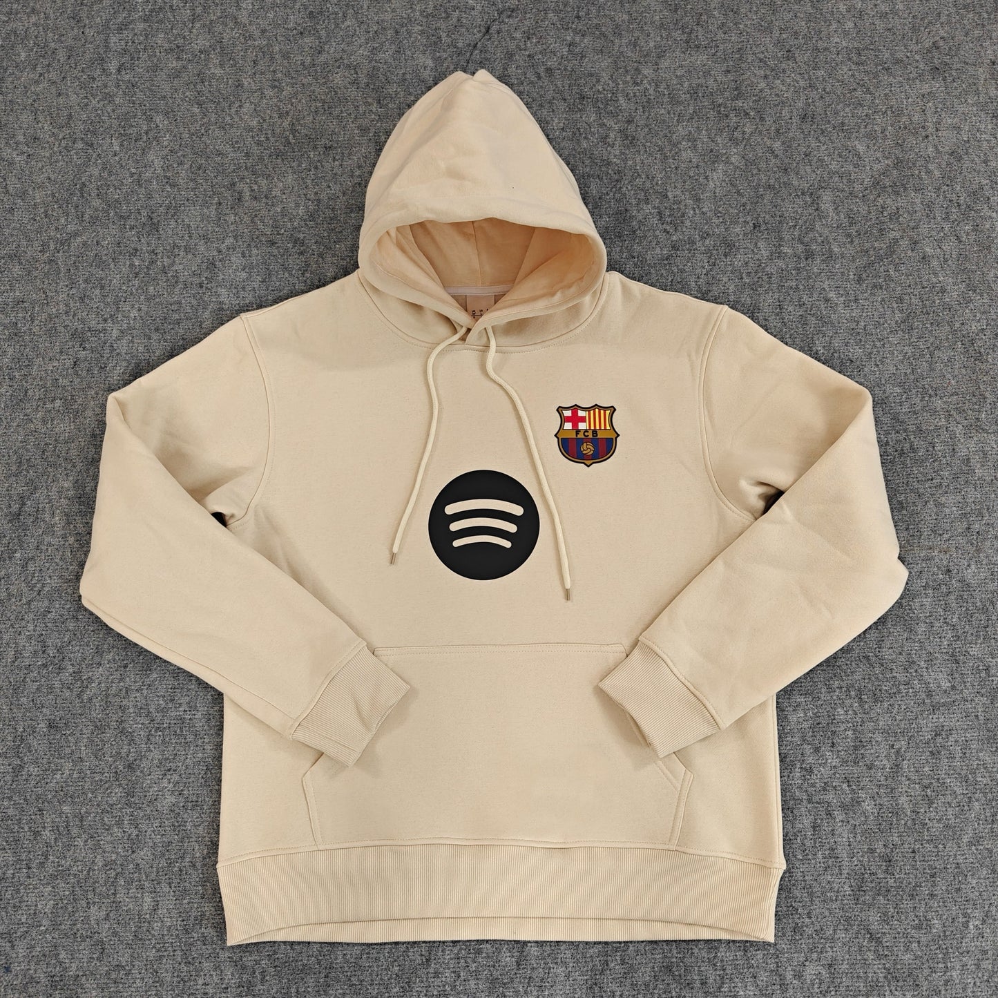 Barcelona - Hoodie Winter Fleece- Football Kapuzenpullover Paradise Edition