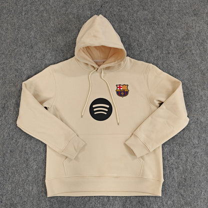Barcelona - Hoodie Winter Fleece- Football Kapuzenpullover Paradise Edition