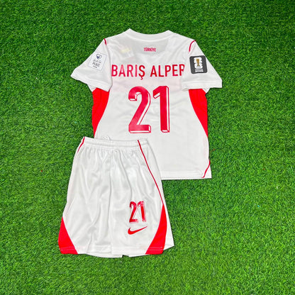 Barış Alper Yılmaz #21 Turkey Türkiye 2026 World Cup KIDS Football Jersey