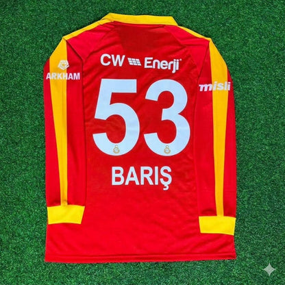 Baris Alper Yilmaz Galatasaray Legendary Retro Vintage Long Sleeve Football Jersey Kit