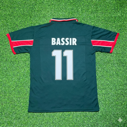 Salahaddine Bassir Morocco Home Retro Football Jersey Kit