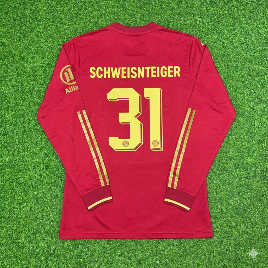 Bastian Schweinsteiger 31- Bayern München 125 Jahre Spezial-Edition Fußballtrikot Paradise Edition