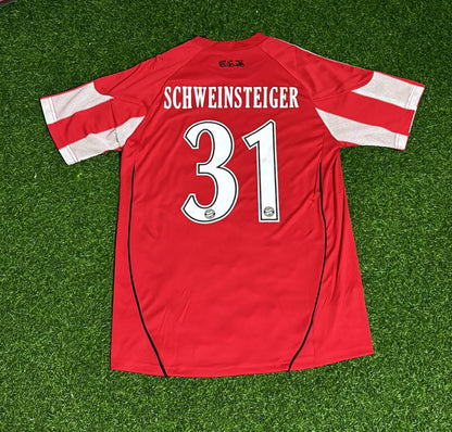 Bastian Schweinsteiger Bayern Munich 2010/11 Home Football Jersey