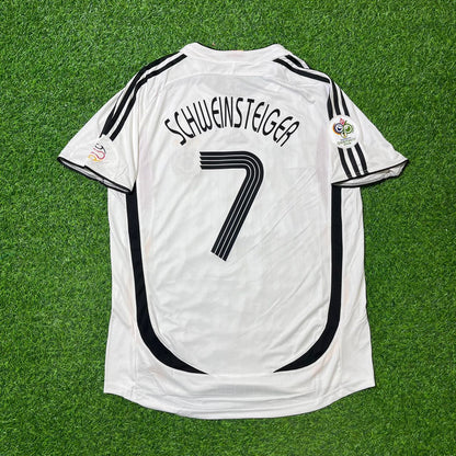 Germany World Cup 2006 Bastian Schweinsteiger Retro Football Jersey Kit