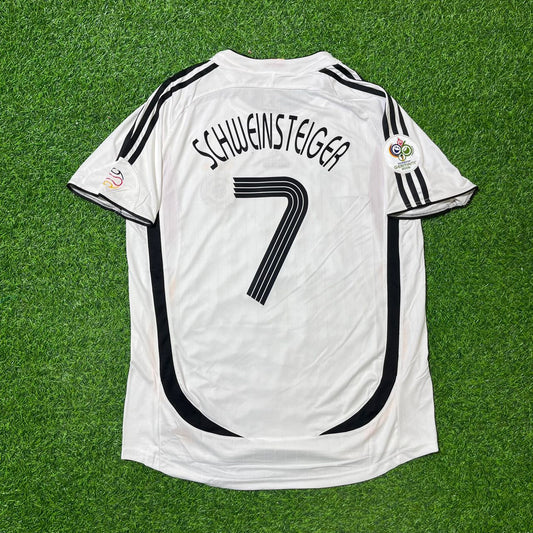 Germany World Cup 2006 Bastian Schweinsteiger Retro Football Jersey Kit