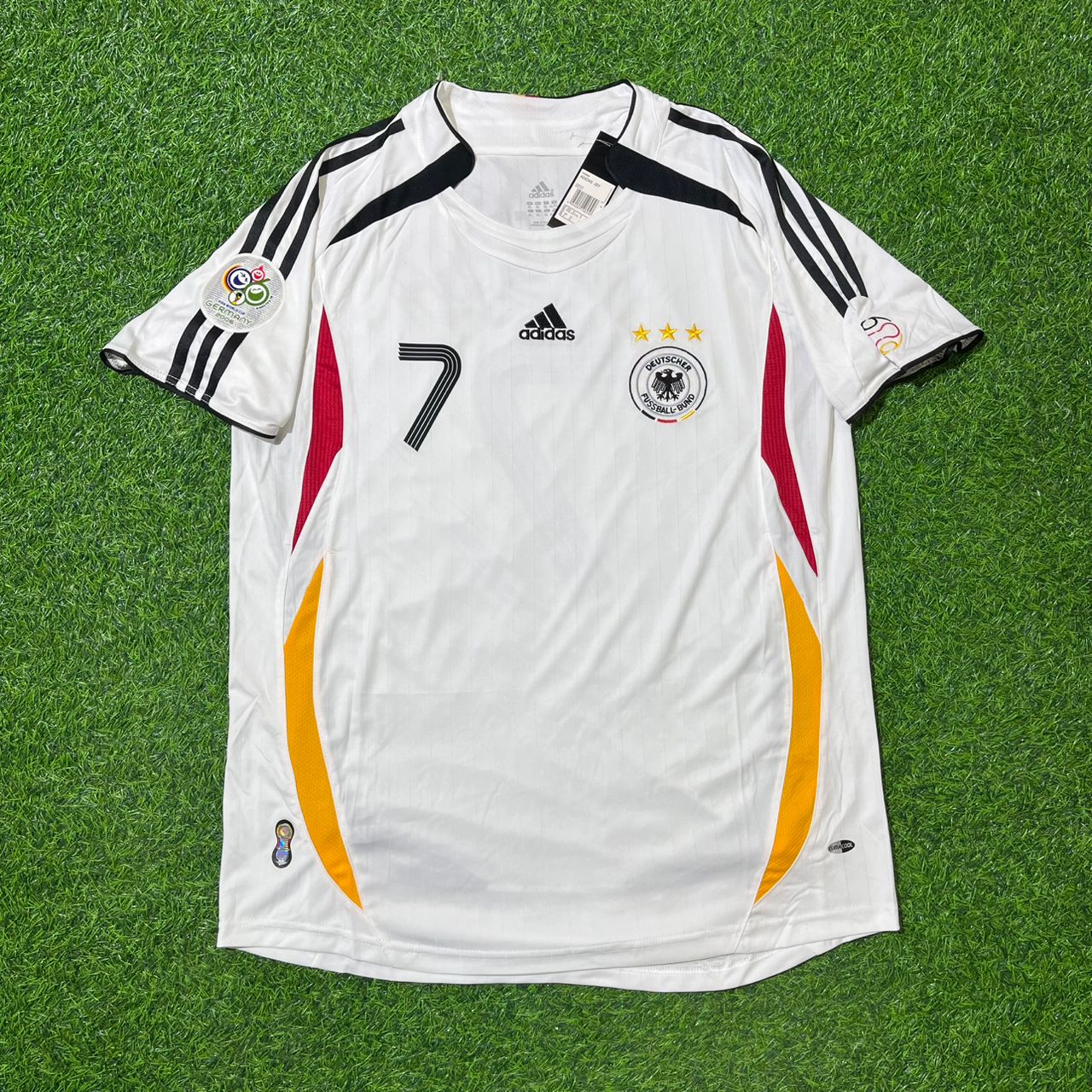 Germany World Cup 2006 Bastian Schweinsteiger Retro Football Jersey Kit