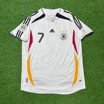 Germany World Cup 2006 Bastian Schweinsteiger Retro Football Jersey Kit