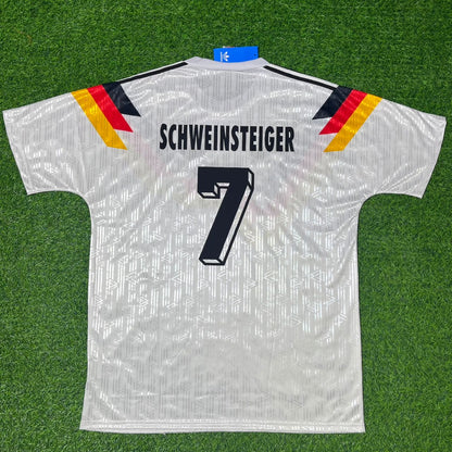 Bastian Schweinsteiger Germany Retro Football Jersey Kit