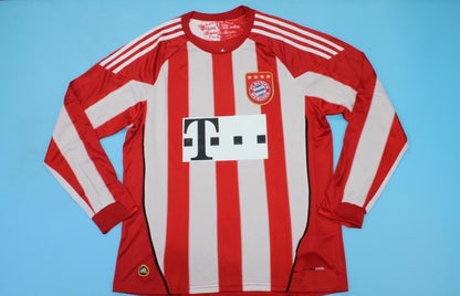 FC Bayern München 2010/11 Saison Langarm Heim Retro