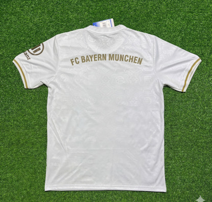 Bayern München 125 Years Anniversary Special-Edition White Football Jersey