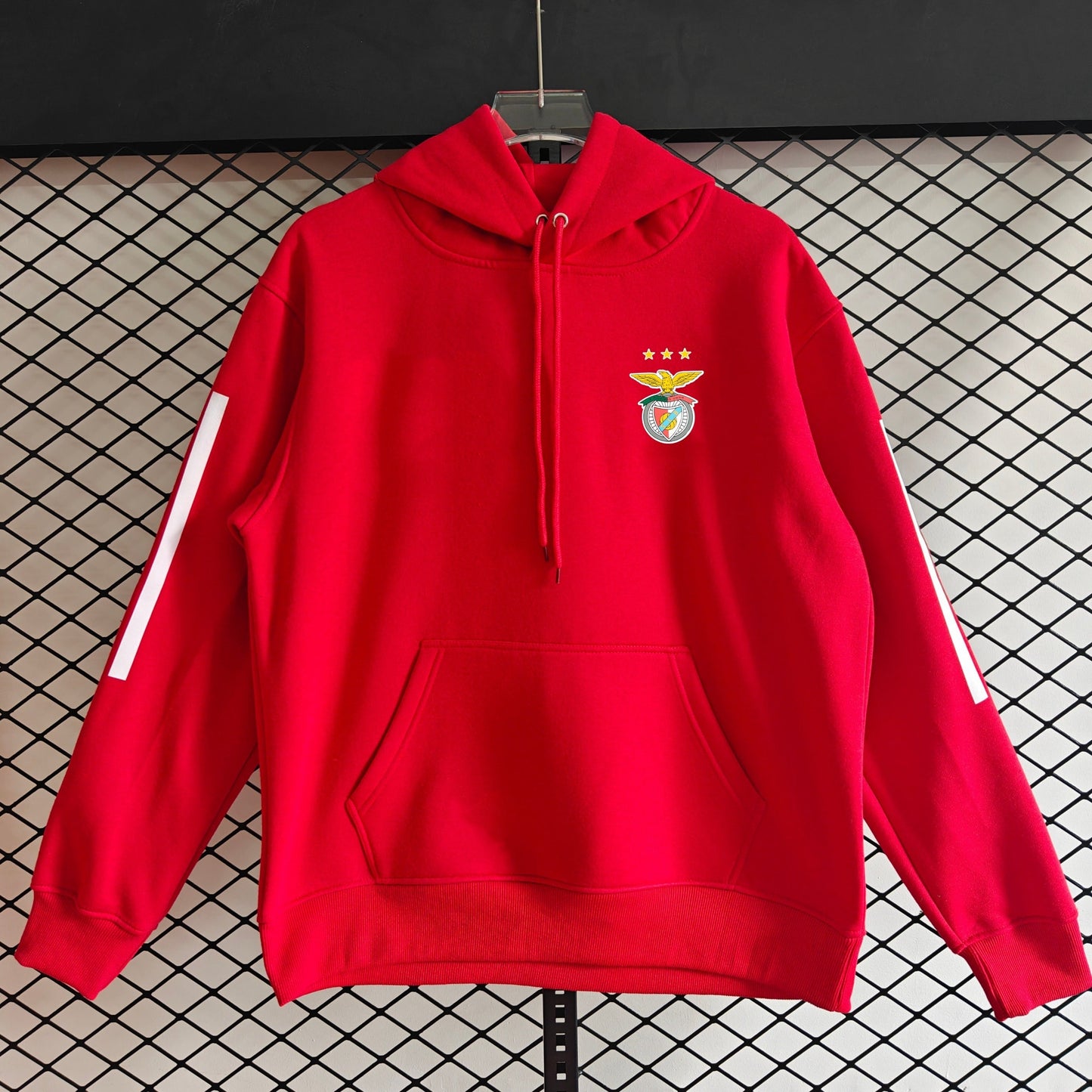 Benfica - Hoodie Winter Fleece- Football Kapuzenpullover Special Edition