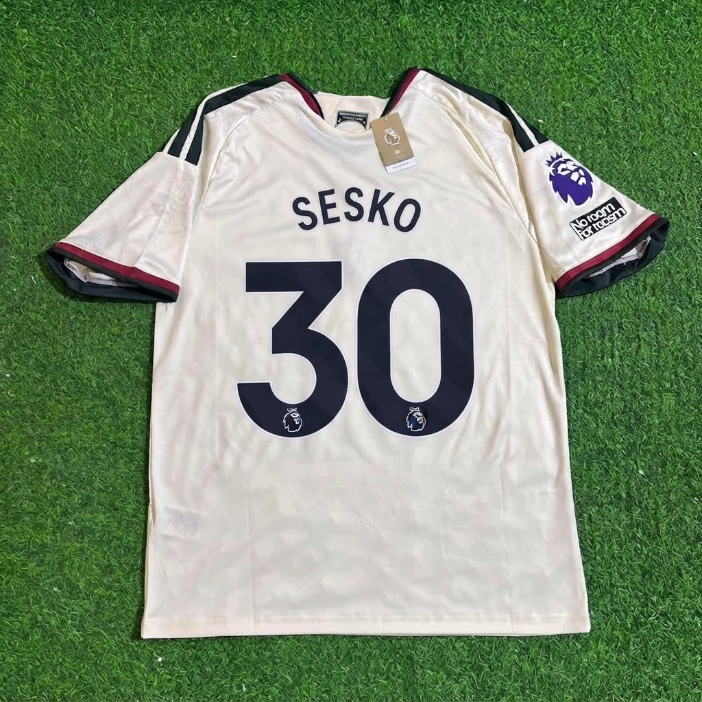 Benjamin Sesko #30 Manchester United 2027 Football Jersey