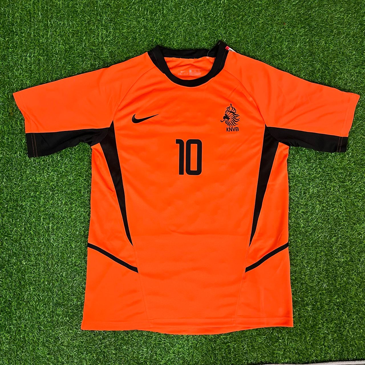 Dennis Bergkamp Netherlands 2002 World Cup Retro Jersey Maillot Trikot Maglia