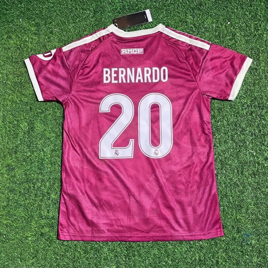 Bernardo Silva Pink Football Jersey