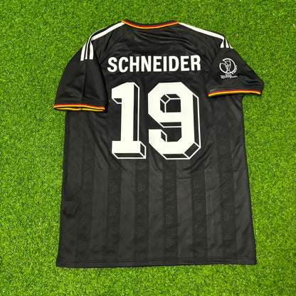 Germany World Cup 2002 Bernd Schneider Black Special Retro Football Jersey