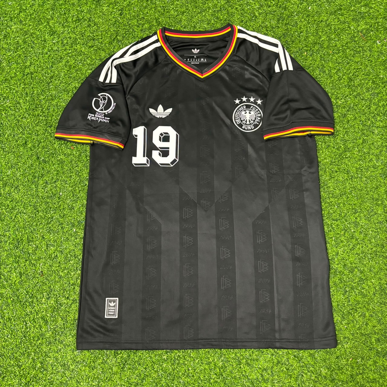 Germany World Cup 2002 Bernd Schneider Black Special Retro Football Jersey