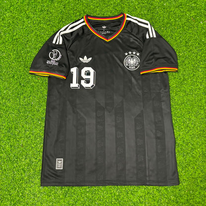 Germany World Cup 2002 Bernd Schneider Black Special Retro Football Jersey