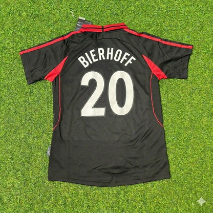 Oliver Bierhoff #20 AC Milan 2000-2001 Away Retro Football Jersey Kit