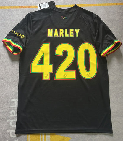 Bob Marley 420 Commemorative Special Edition Football Jersey