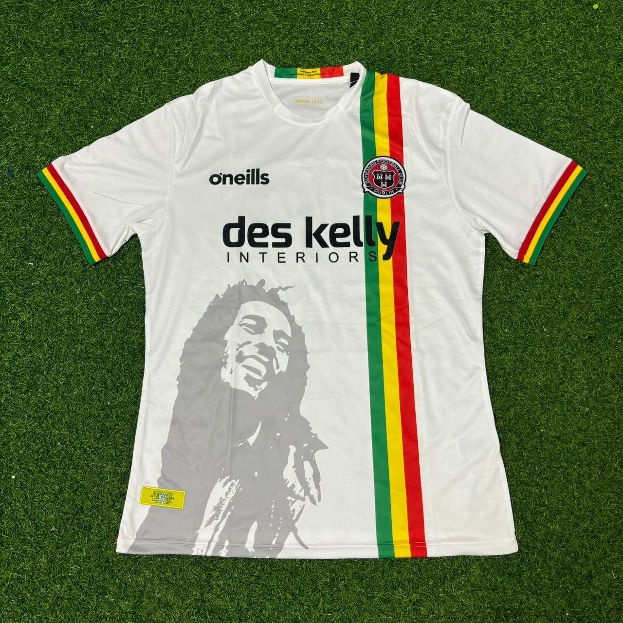 Bob Marley Bohemian Commemorative Football Jersey Kit