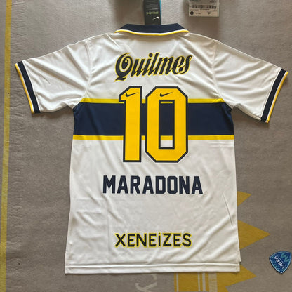 Diego Armando Maradona 10 Boca Juniors Retro Kids Football Jersey Collection