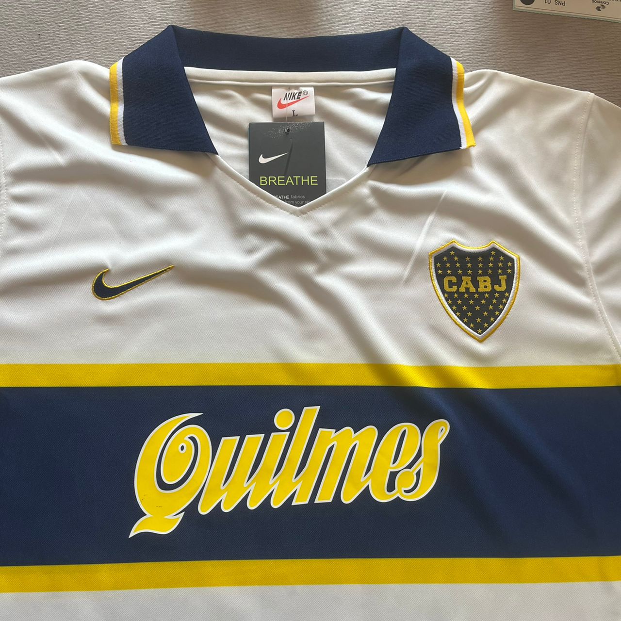 Diego Armando Maradona 10 - Boca Juniors 1996-1997 Football Jersey Kit