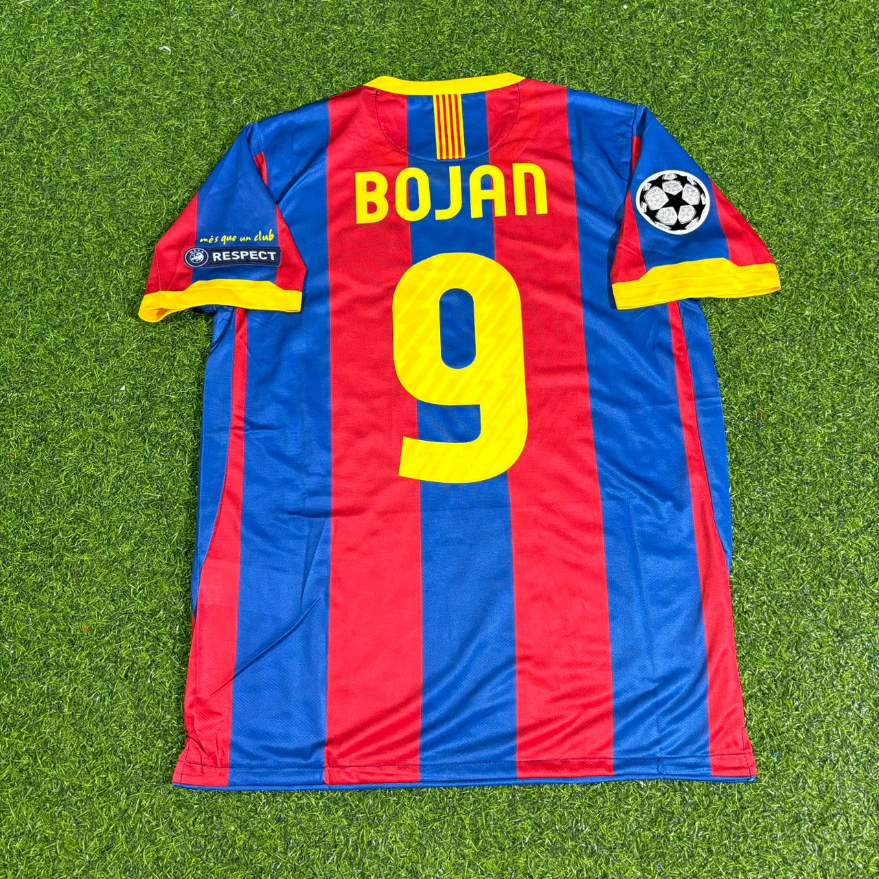 Bojan Krkić 9- Barcelona 2011 London Final Football Jersey