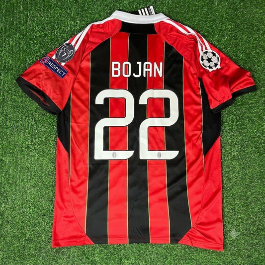 Bojan Krkic AC Milan 2012/13 Home Retro Football Jersey Kit