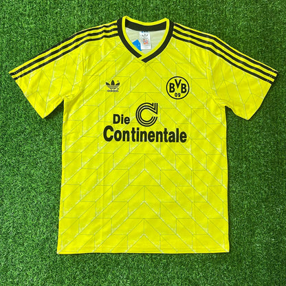 Borussia Dortmund 1988 Retro Football Jersey Kit