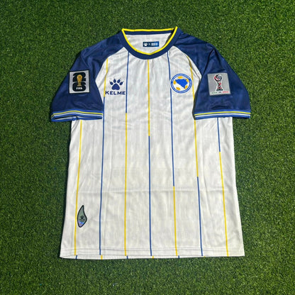 Bosnia and Herzegovina World Cup 2026 White Football Jersey