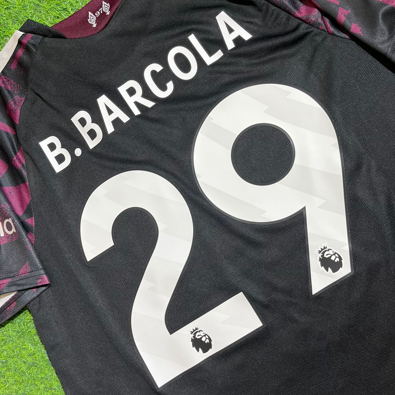 Bradley Barcola #29 Liverpool 2026-2027 Third Football Jersey