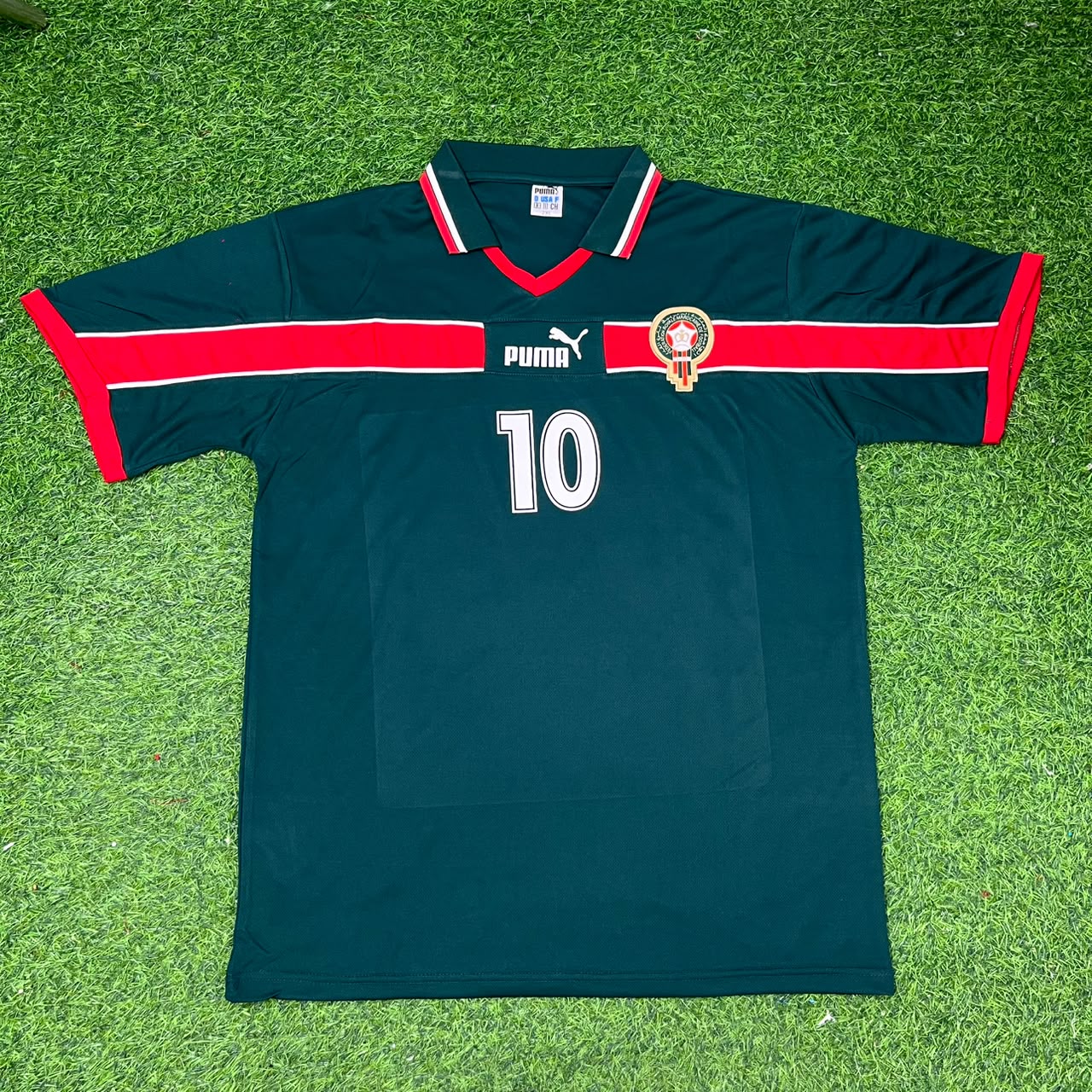 Brahim Diaz Morocco Home Retro Football Jersey Kit