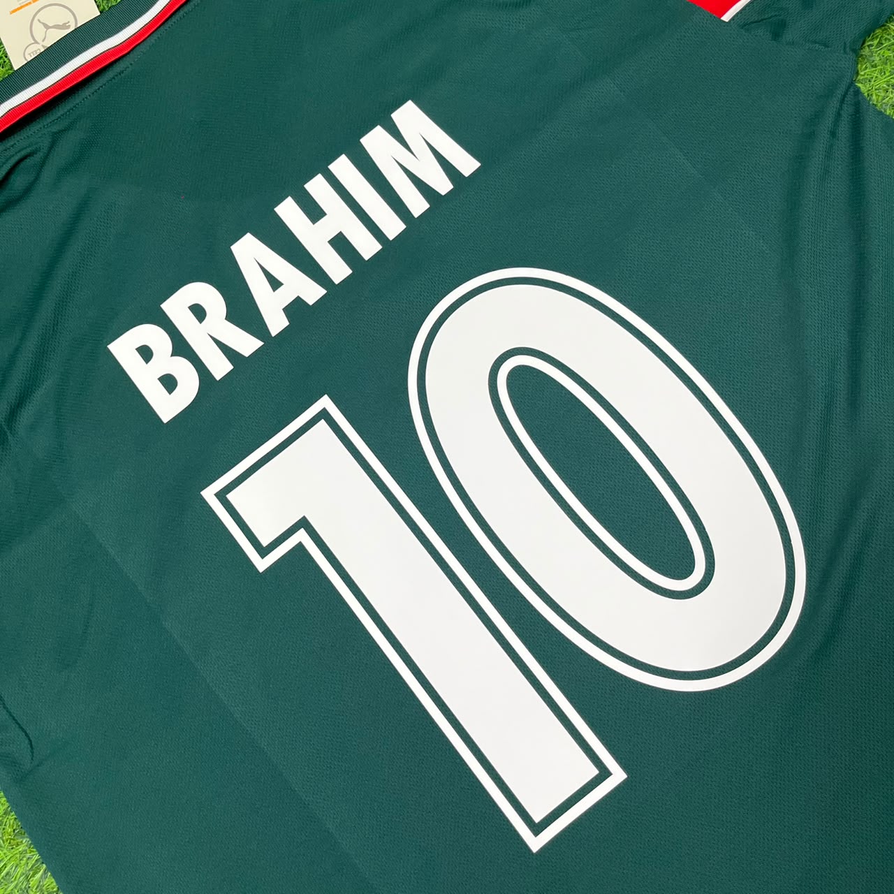Brahim Diaz Morocco Home Retro Football Jersey Kit