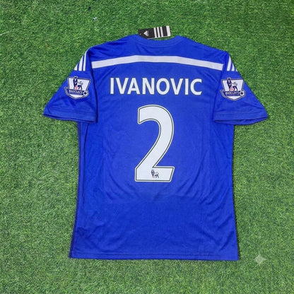 Branislav Ivanovic Chelsea 2014/2015 Home Football Jersey Kit