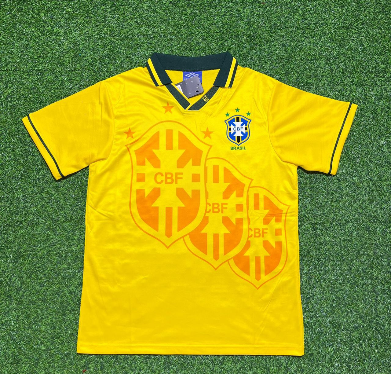 Brazil World Cup 1994 Final Retro Football Jersey