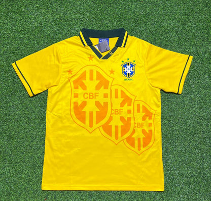 Brazil World Cup 1994 Final Retro Football Jersey