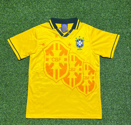 Brazil World Cup 1994 Final Retro Football Jersey
