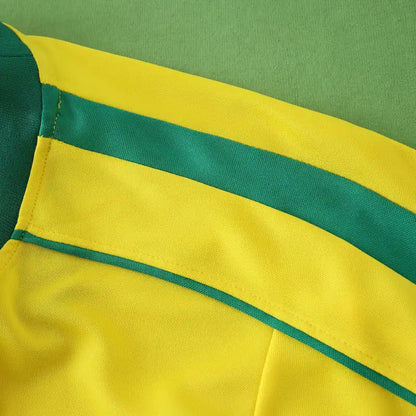 Brazil 1998 Long Sleeved Retro Football Jersey Kit