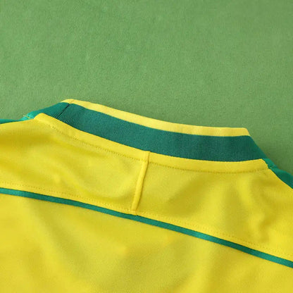 Brazil 1998 Long Sleeved Retro Football Jersey Kit