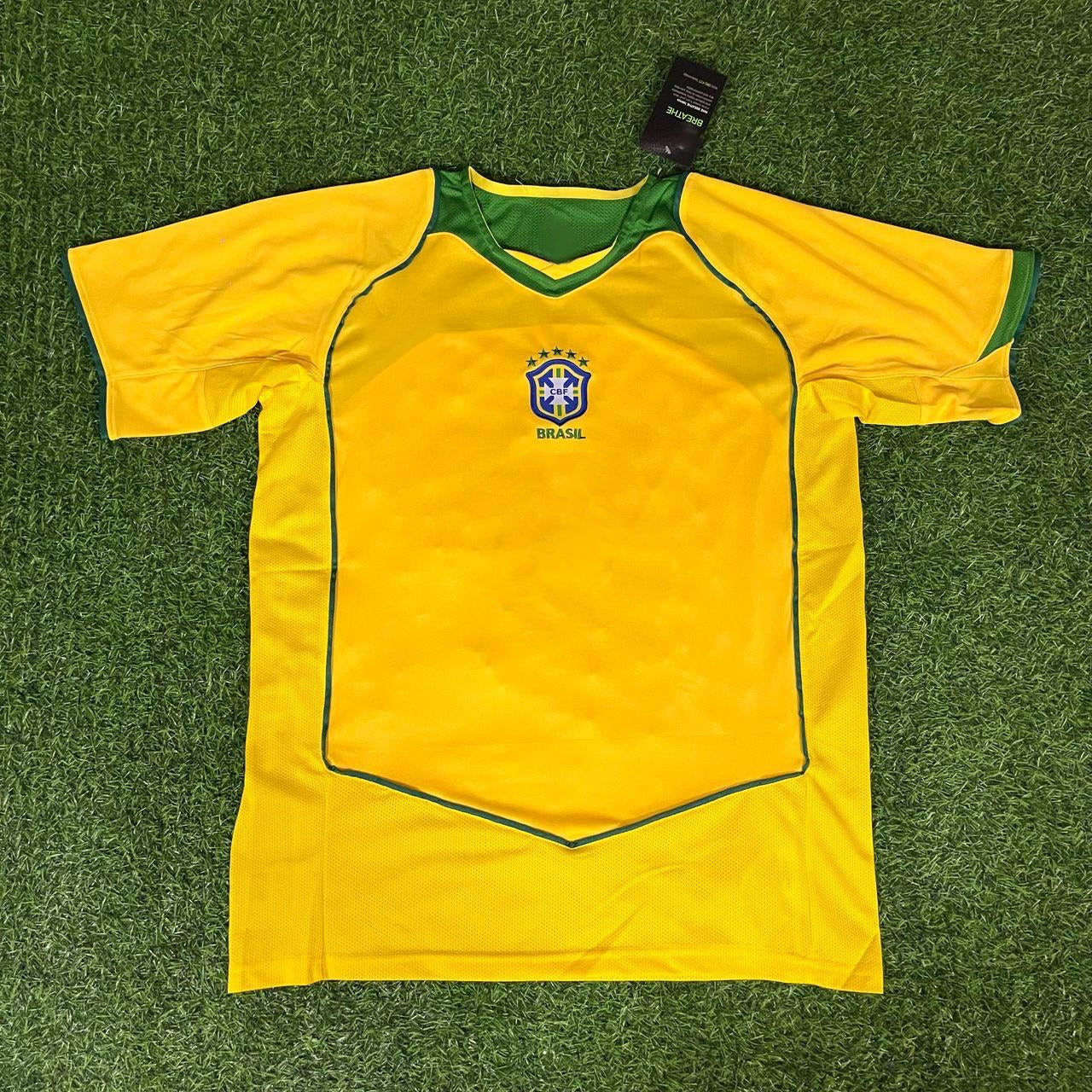 Brazil 2004 2006 Retro Football Jersey Kit