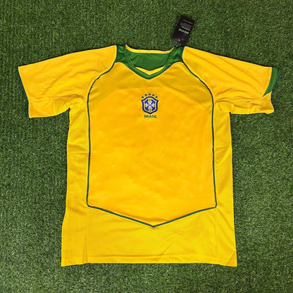 Brazil 2004 2006 Retro Football Jersey Kit