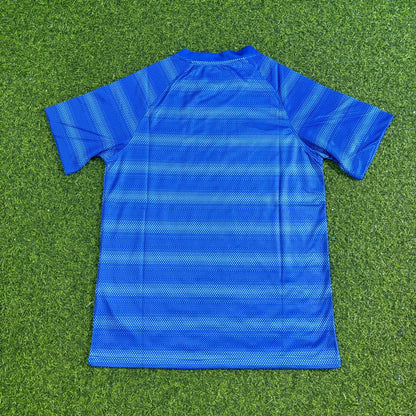 Brazil 2014 Blue Retro Football Jersey Kit