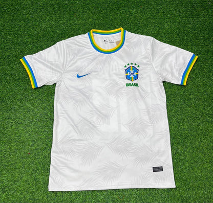 Raphinha Brazil 2026 White Football Jersey