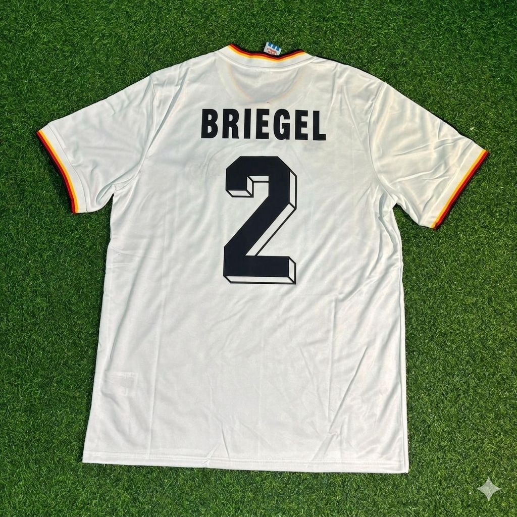 Hans-Peter Briegel #2 Deutschland 1986 World Cup Retro Wein