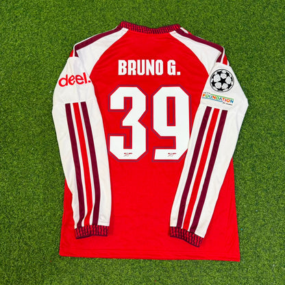Bruno Guimaraes Arsenal Home Long Sleeve 2027 Soccer Football Jersey